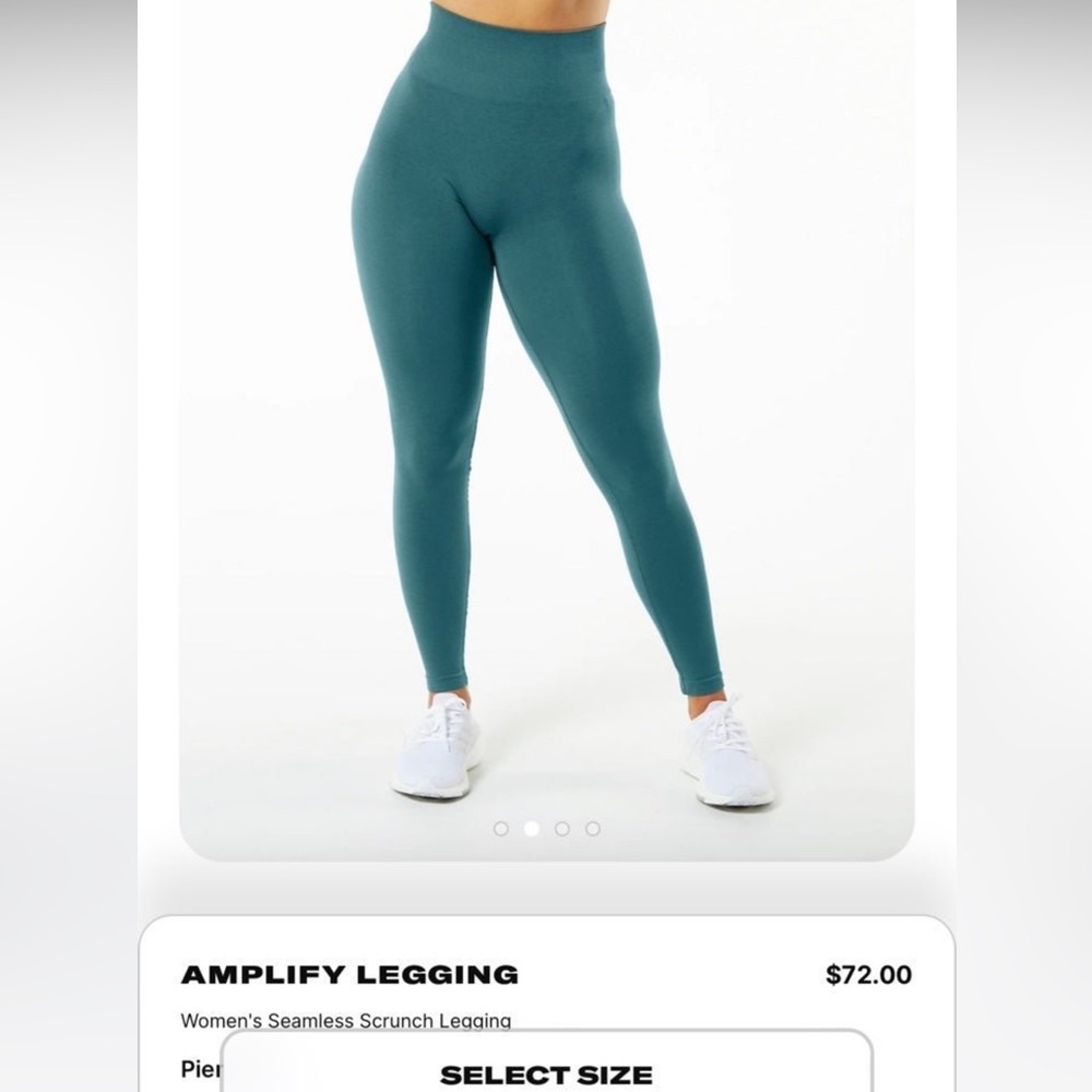 Alphalete Amplify leggings. Size small